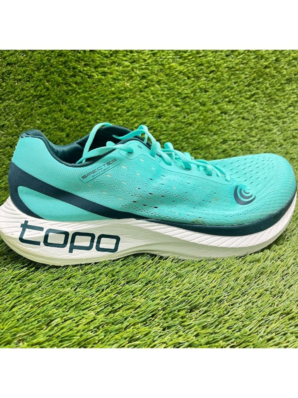 Topo Specter Mens Size 12 Blue White Athletic Running Walking Shoes Sneakers